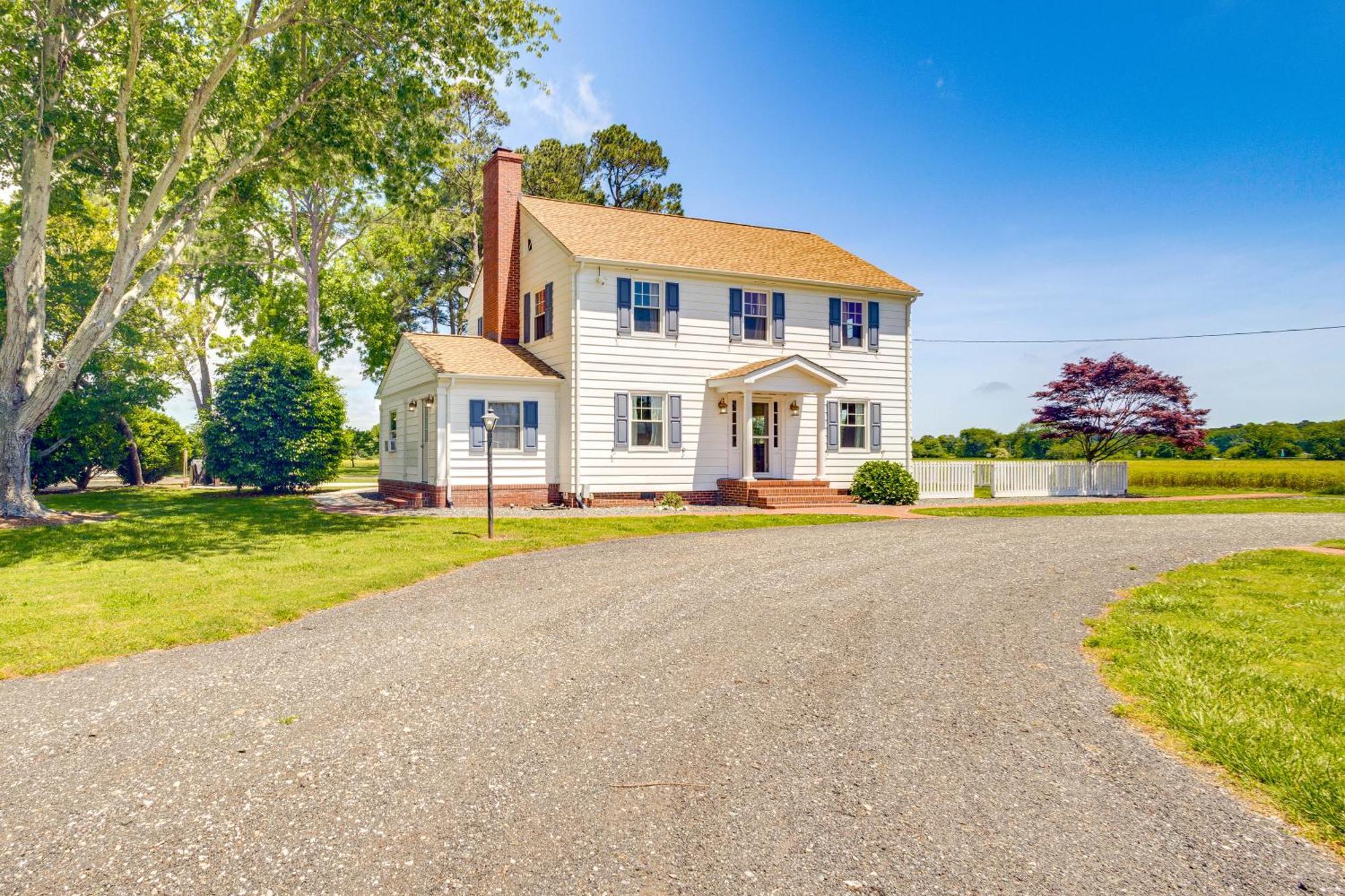 Updated Cape Charles Home About 2 Mi To Beachfront! エクステリア 写真