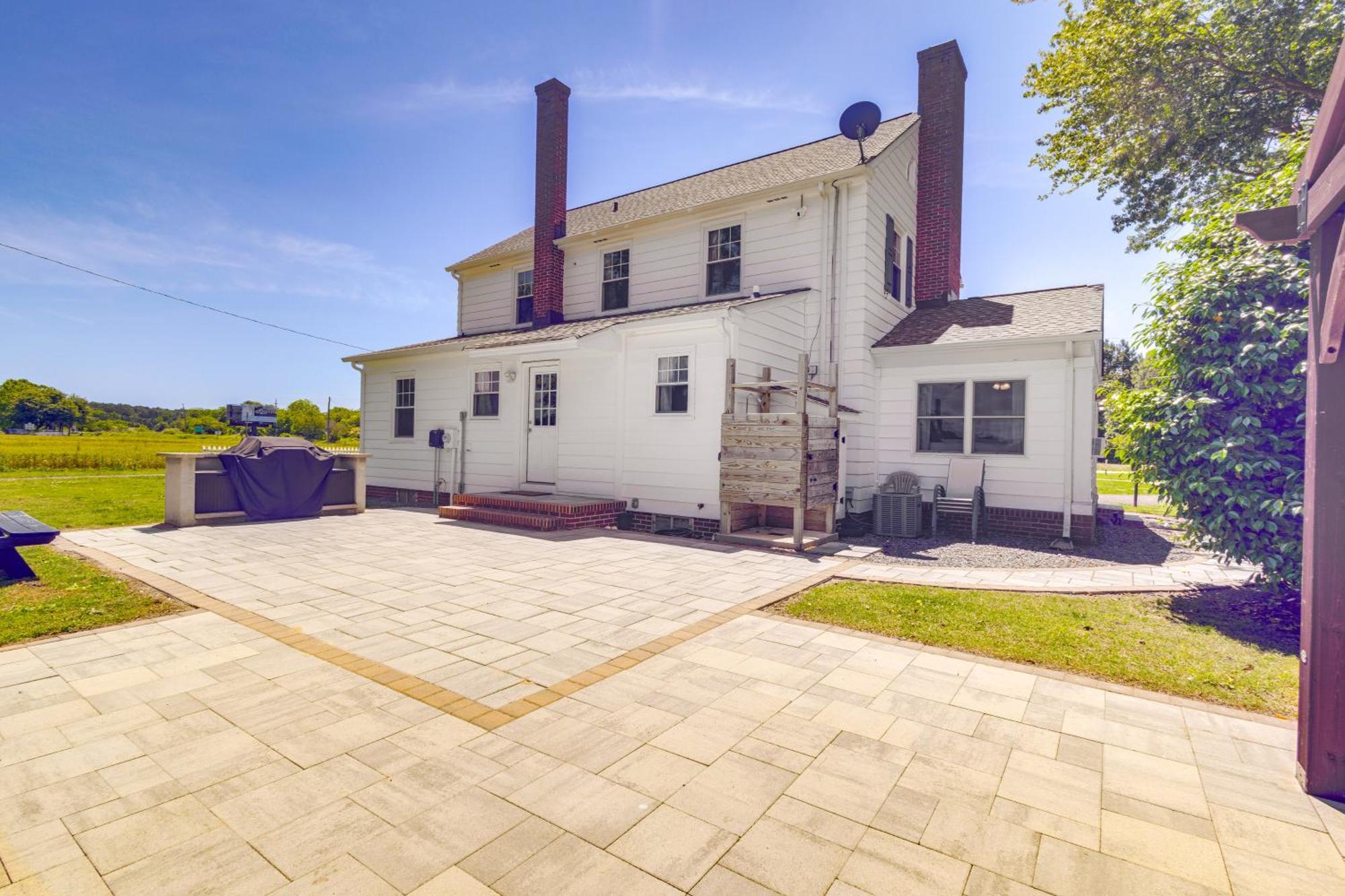 Updated Cape Charles Home About 2 Mi To Beachfront! エクステリア 写真