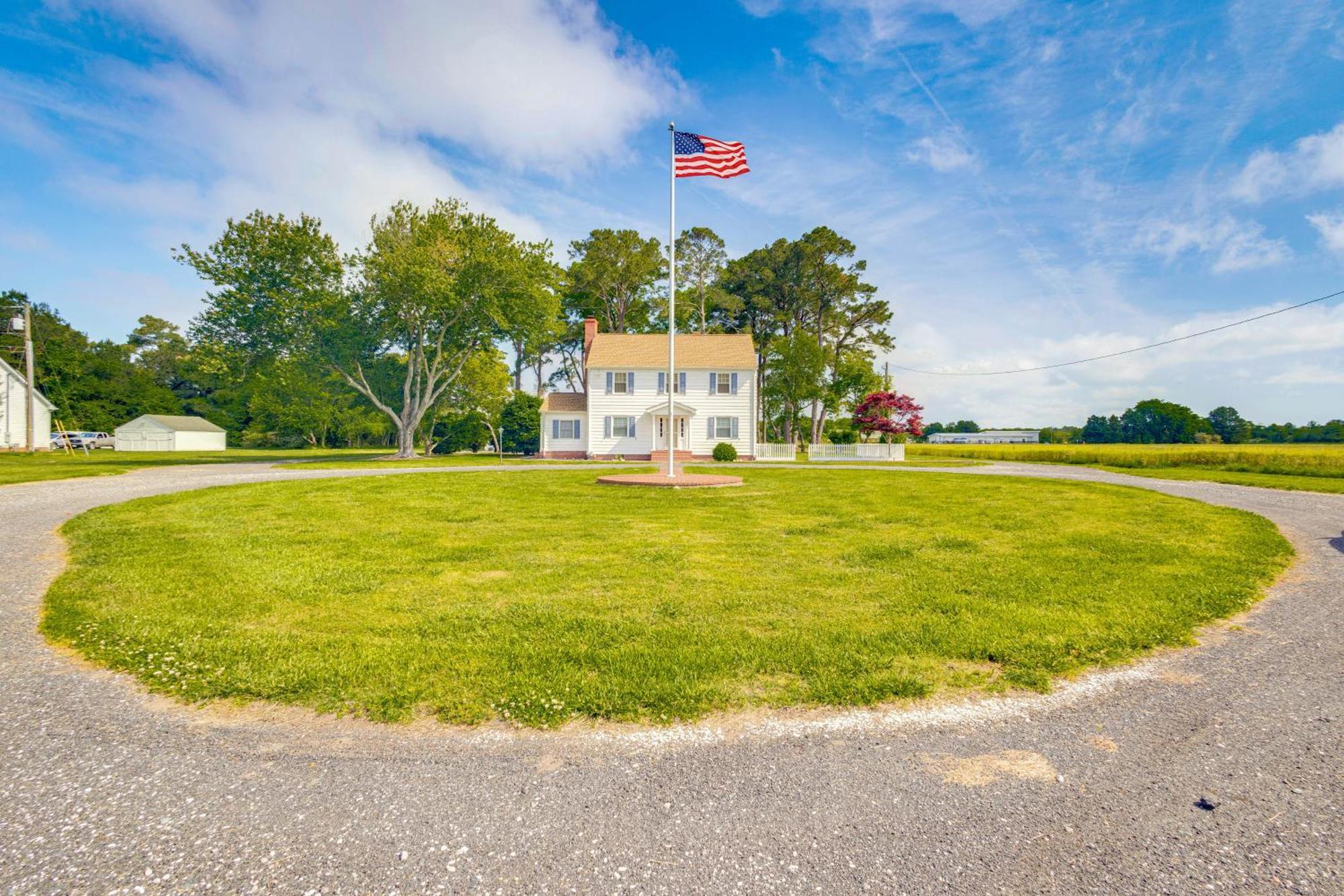 Updated Cape Charles Home About 2 Mi To Beachfront! エクステリア 写真