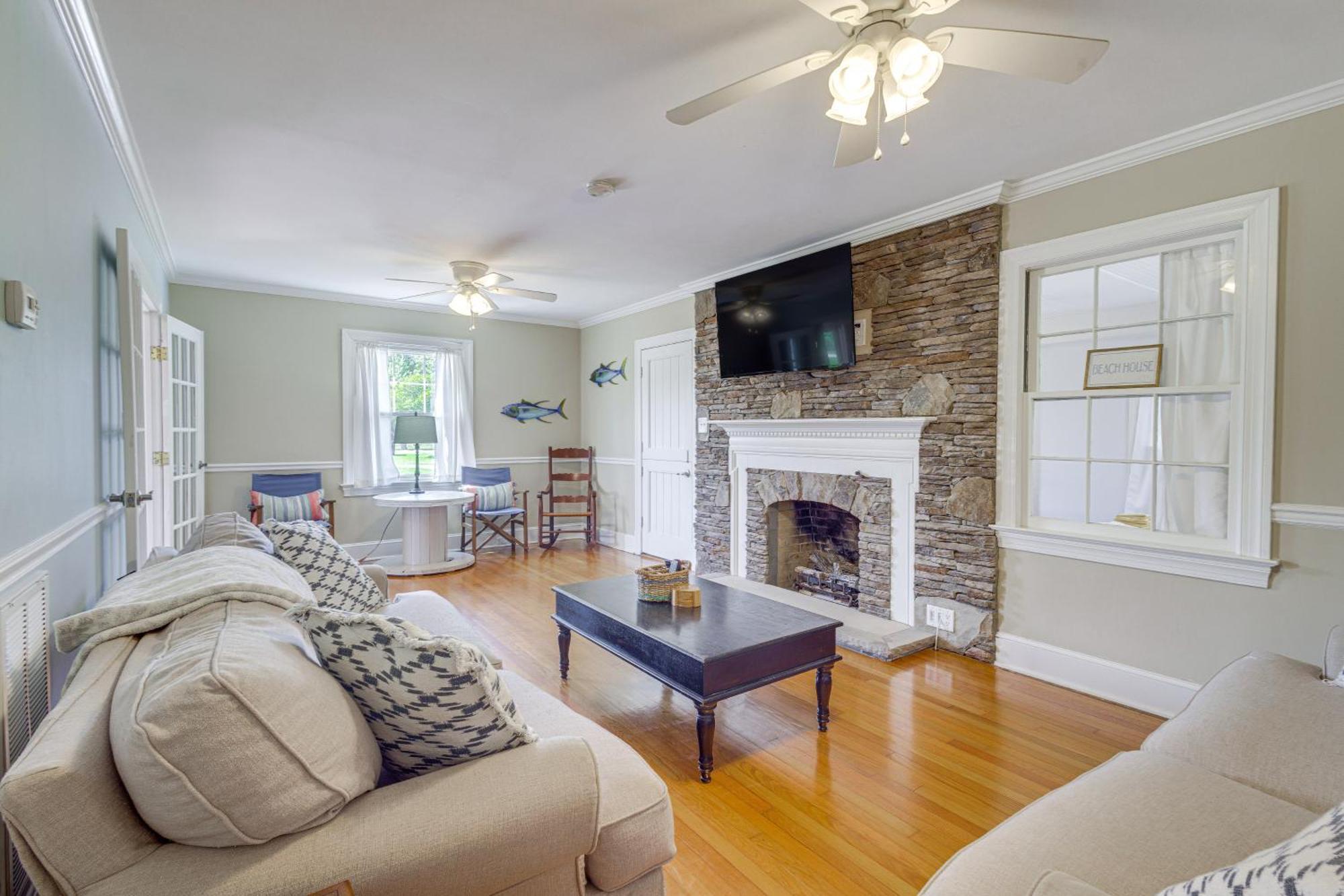 Updated Cape Charles Home About 2 Mi To Beachfront! エクステリア 写真